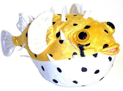 

Adore Plush Company 12" Fugu The Porcupine Pufferfish Plush Animal - 10 inch(Brown)