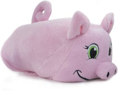 

Comfy Critters Petunia The Pig Huggable Hooded Plush Blanketpink(Pink)