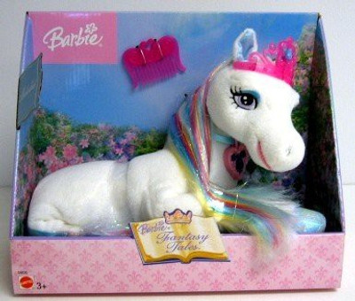 

Mattel Barbie Fantasy Tales Melodia Pony Plush(White)