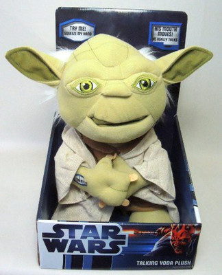 

Star Wars Talking Yoda Plush - 11 inch(Green)