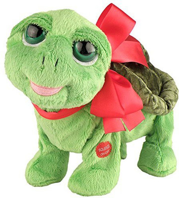 

Chantilly Lane "Flirtle Turtle" Walking Plushdancing Turtle Sings "Do You(Green)