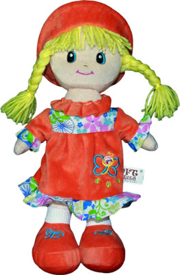 

Soft Buddies Veronica Dolls - 11 inch(Orange)