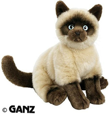 

Ganz Webkinz Signature Siamese Cat - 6 inch(Brown)