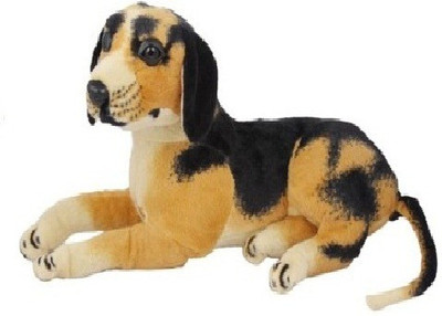 

OM Cute Sitting Dog Toy - 32 cm (Brown) - 32 cm(Brown)