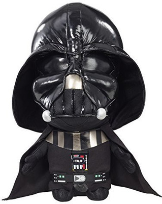 Underground Toys Star Wars Super Deluxe Talking Darth Vader 24 " Plush - 9.7 inch(Black)