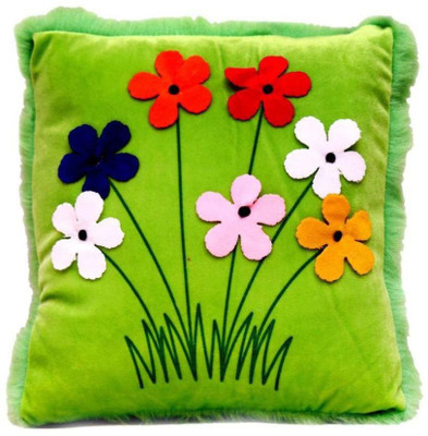 

Deals India Deals India Green Flower Cushion (35cm) - 35 cm(Green)