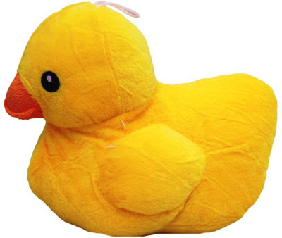 VRV Yellow Musical Hangable Duck Toy 20 cm Yellow VRV Soft Toys