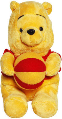 

Disney Pooh with Ball - 25 cm(Beige, Red)