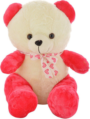 

Chunmun Pink Teddy Nick Stuffed Soft Plush Toy Teddy Bear 45 cm - 45 cm(Pink, White)
