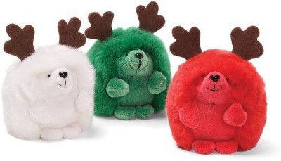 Gund Reindeer Ganley Hedgehogs Set Of 3 - 20 inch(Multicolor38)