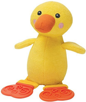 

Manhattan Toy 1 X Manhattan Soft Teether Pals Dotty Duck(Yellow)