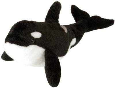

Wild Republic Orca Whale Cuddlekin 10" - 54 inch(Black)