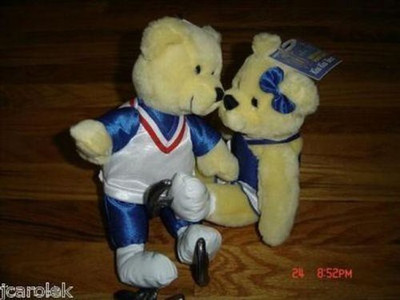 

2002 Olympic Winter Games Pr2452 Hallmark Kiss Kiss Bears 2002 Salt Lake Olympic(Yellow)