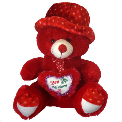 

Muren 1.5 feet (05) Teddy Bear colour Red - 18 inch(Red)