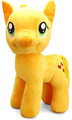 

My Little Pony 20" Applejack Plush Toy, Yellow - 25 inch(Multicolor)