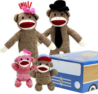 

Sock Monkey Family The Sock - 24 inch(Multicolor366)