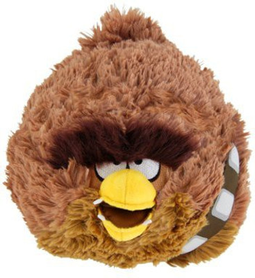 Angry Birds Star Wars 16" Bird Chewbacca - 12 inch(Brown)