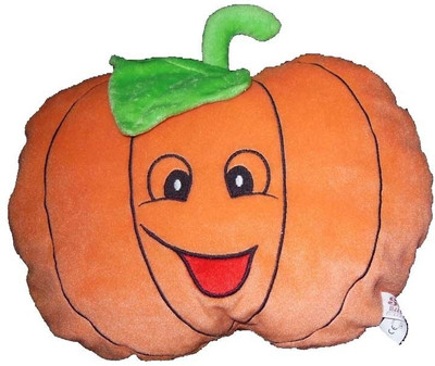 

Soft Buddies Pumpkin Face - Playtoy - 14 inch(ORANGE)