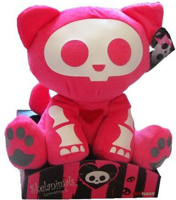

Toynami Skelanimals Love Struck Kit The Cat Valentine Plush(Pink)