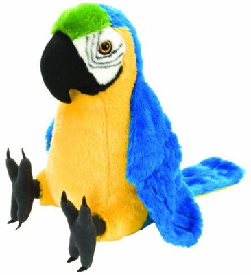 

Wild Republic Cuddlekin Macaw Parrot 12" Plush - 25 inch(Multicolor)