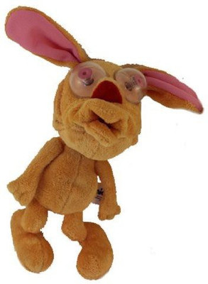 

Nickelodeon Nicktoons Ren And Stimpy Googly Eyed Talking Ren - 16 inch(Brown)