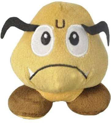 

AOFENG INC. Super Mario Bros Goomba Plush Doll Soft 5 Inch(Brown)