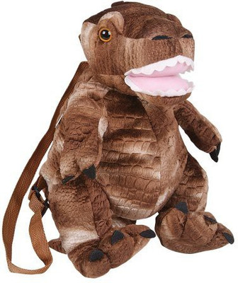 DOMAGRON Plush Trex Backpack(Brown)