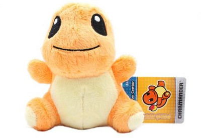 

Pokemon Center Usa Black And White Pokedoll Charmander 5" Plush(Orange)