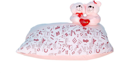 

Anahi Teddy Pillow - 32 cm(Pink)