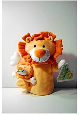 

Dakin Lion And Cub Puppet(Orange)