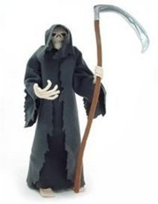 

Toy Vault Monty Python Grim Reaper Poseable 14Inch Halloween Plush(Black)