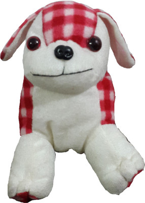 

Ekku Dog - 5 inch(White, Red), Red;white