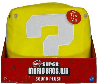 

Global Holdings Question Mark Coin Block Box ~7" Sound Plush: New Super Mario Bros. Wii Sound Plush Series - 20 inch(Multicolor224)