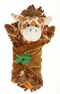 

Fiesta Toys 11" Giraffe Blanket Babies Plush Animal(Brown)