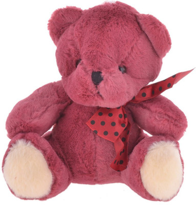 

Twisha Bear Sitting - 7 inch(Maroon)