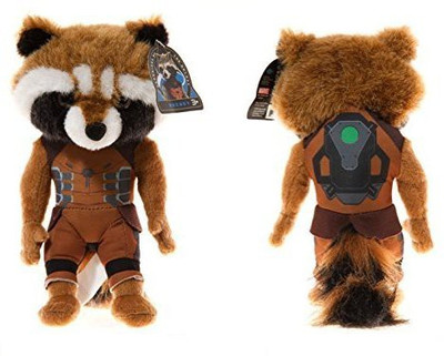 

Guardians of the Galaxy Marvel Rocket Raccoon 8" Plush(Brown)