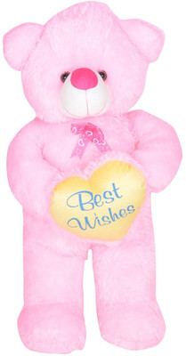 

Atorakushon Cute Soft Standing Bow Love Teddy Bear - 100 cm(Multicolor)