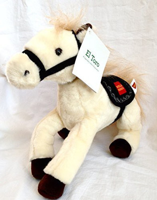 WELLS FARGO Limited Edition 2014 "El Toro" Plush Pony(Yellow)