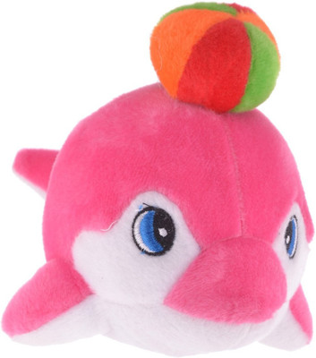 

Twisha Dolphin With Ball Dark Pink - 9 inch(Pink)