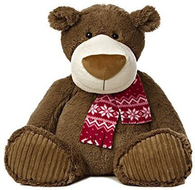 

Aurora World Xlarge Peppermint Mocha Bear Plush20"(Brown)