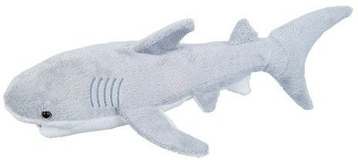 

AP Adventure Planet Plush Great White Shark ( 13 Inch )(Grey)