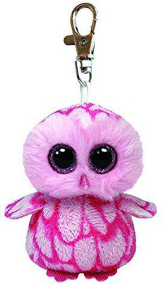 

ty Beanie Boos Pinkypink Owl Clip(Pink)