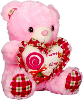 Ktkashish Toys Sweet Pink Teddy Bear 14 inch Pink Ktkashish Toys Teddy Bears