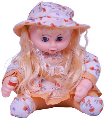 

ESHTYLE Long Hair Doll with Ice Cream - 9.2 inch(White)