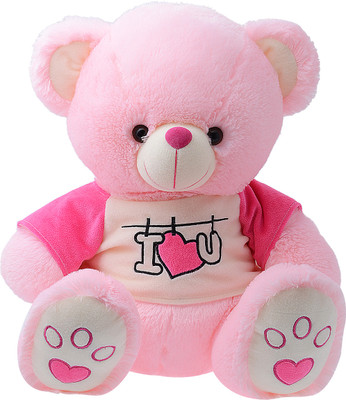 

Dimpy Bear with T-shirt - 50 cm(Pink)