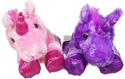 

Aurora World Inc Bundle Of 2 Plush 8" Bright Unicorns Lavender - 11.8 inch(Purple)