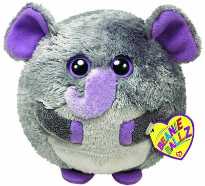 

TY Beanie Babies Thunder The Elephant(Grey)