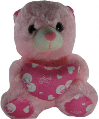 

Tickles Teddy With Heart220 - 7 inch(Pink)