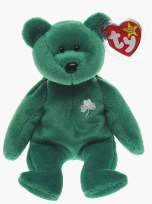 

TY Beanie Babies Erin The Irish St Patricks Teddy Bear(Green)