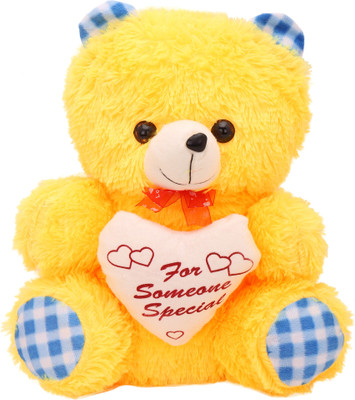 

Arihant Online Yellow Happy Looking Teedy Bear - 13 inch(Yellow)